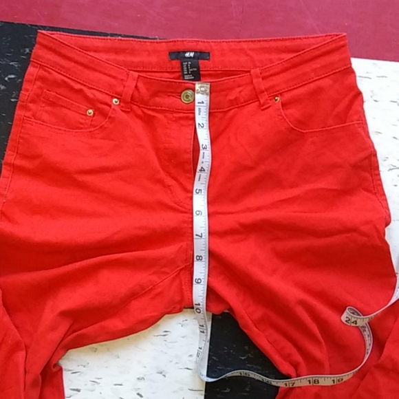 SOLD H&M red jeans - Picture 4 of 10